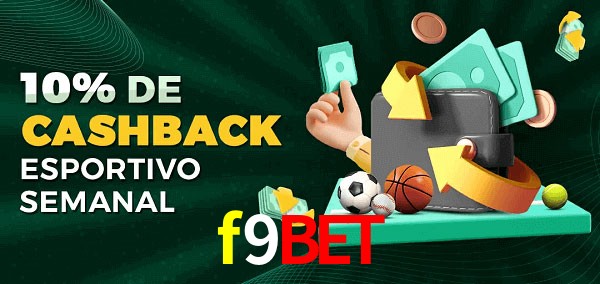 10% de bônus de cashback na f9bet